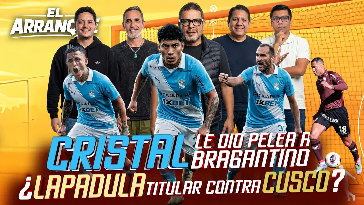 Reproducir: EN VIVO EL ARRANQUE: ¡CRISTAL LE DIO PELEA A BRAGANTINO! ¿LAPADULA TITULAR CONTRA CUSCO?