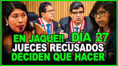 PEDRO CASTILLO! JUECES ACORRALADOS ENSAYAN SALIDA JUICO "FARSA" DIA 27