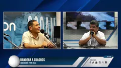 BANDERA A CUADROS EN VIVO POR RADIO OVACION