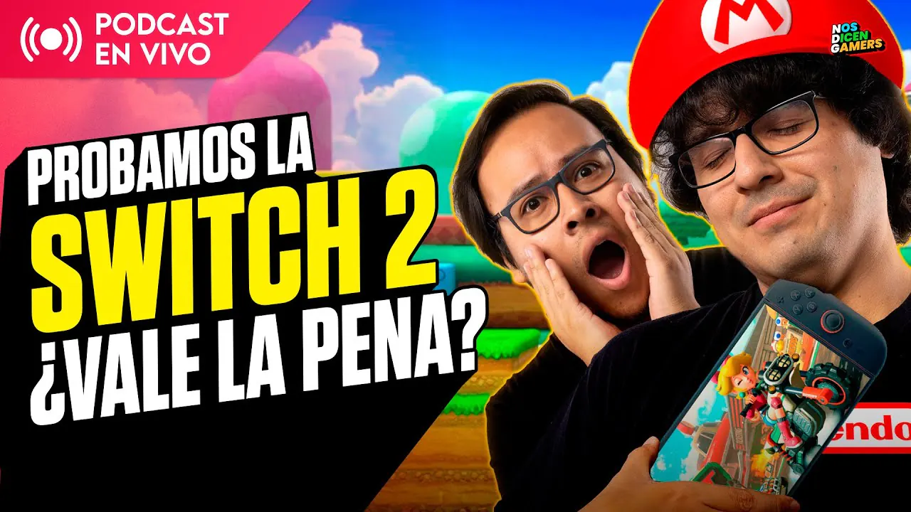 Reproducir: Probamos la NINTENDO SWITCH 2 en VIVO | ¿Torneo de SUPER MARIO KART WORLD? | Nos Dicen Gamers