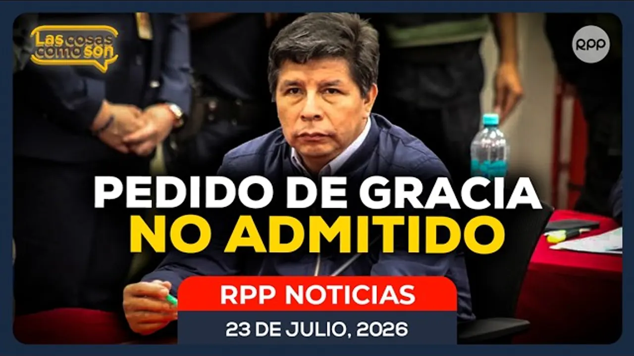 Reproducir: 🔴 Pedido de gracia de Pedro Castillo no fue admitido | ¿Vladimir Cerrón alista su retorno?