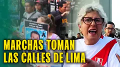 MARCHA POR LA PAZ EN VIVO POR LATINA NOTICIAS