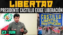 ÚLTIMO MINUTO: PRESIDENTE CASTILLO EXISGE ANULACIÓN DE PRISIÓN PREVENTIVA EN VIVO - 23 JUN