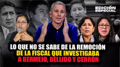 #EnVivo Lo que hay detrás de la remoción de la fiscal que investigaba a Bermejo, Bellido y Cerrón