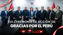 EN VIVO | XXI Ceremonia de Acción de Gracias por el Perú con la presidenta Keiko Fujimori | TVPerú