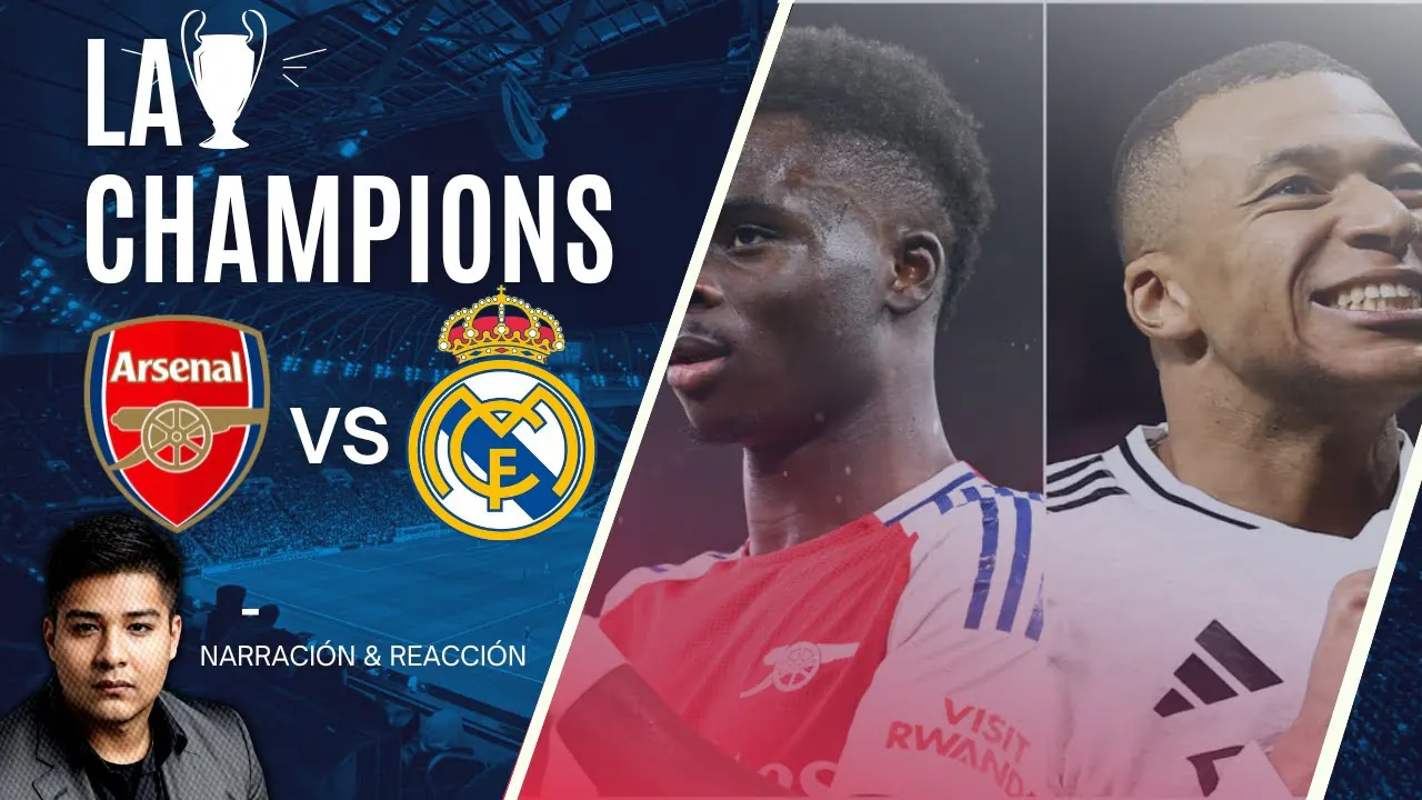 Reproducir: 🔴 ARSENAL VS REAL MADRID #ENVIVO CHAMPIONS LEAGUE | CUARTOS DE FINAL (IDA) | EMIRATES ESTADIUM