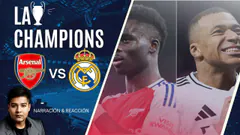 ARSENAL VS REAL MADRID #ENVIVO CHAMPIONS LEAGUE | CUARTOS DE FINAL (IDA) | EMIRATES ESTADIUM