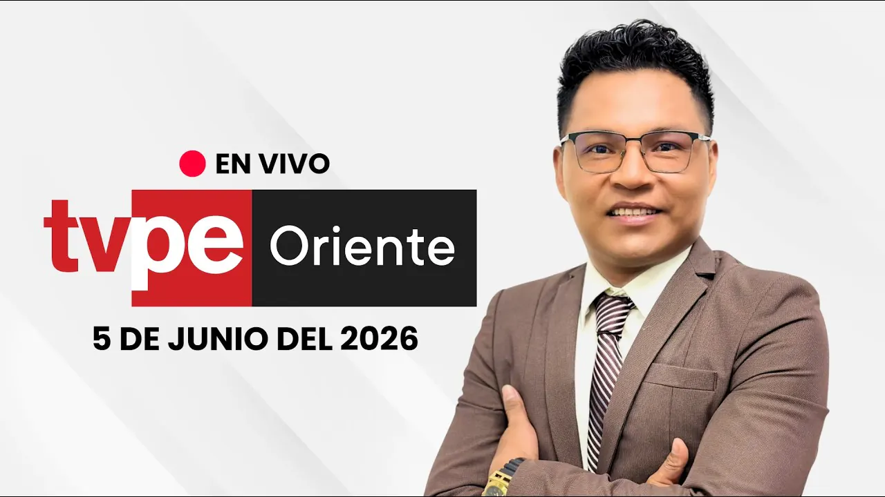 Reproducir: 🔴 TVPerú Oriente EN VIVO HOY | Noticias de la Amazonía peruana – 5 de Junio 2026