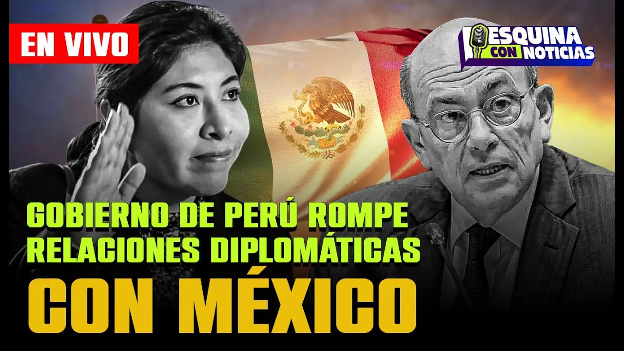 Reproducir: ⚡ Crisis diplomática: Perú corta lazos con México por asilo políticoo | #EsquinaConNoticias