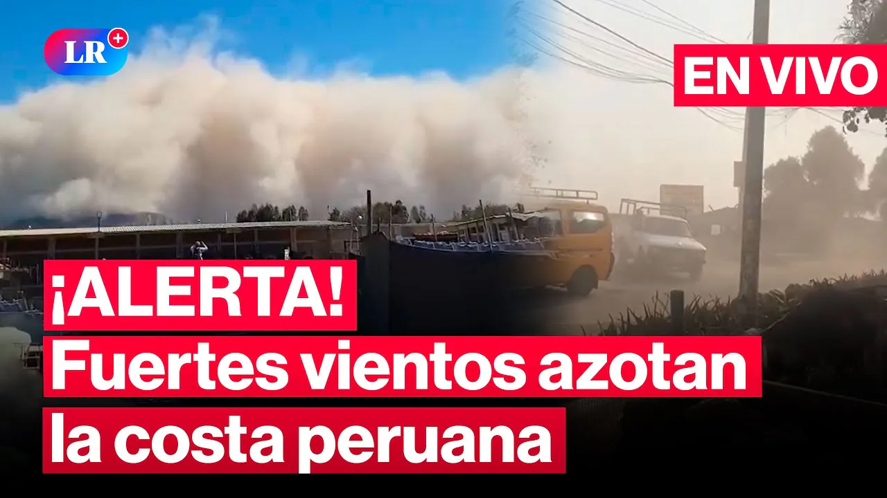 Reproducir: EN VIVO: FUERTES VIENTOS EN ICA: SENAMHI EMITE ALERTA NARANJA