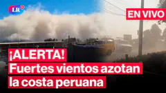 EN VIVO: FUERTES VIENTOS EN ICA: SENAMHI EMITE ALERTA NARANJA