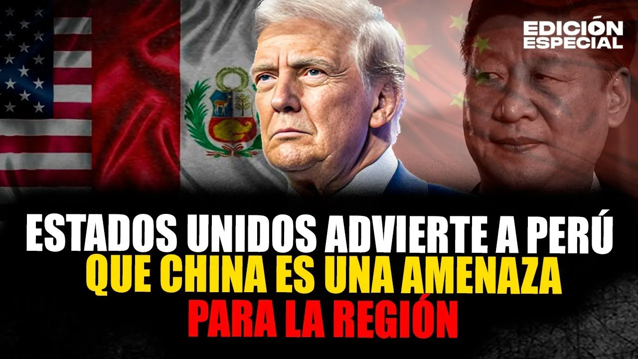 Reproducir: #EnVivo Estados Unidos advierte a Perú que China es una amenaza para la región