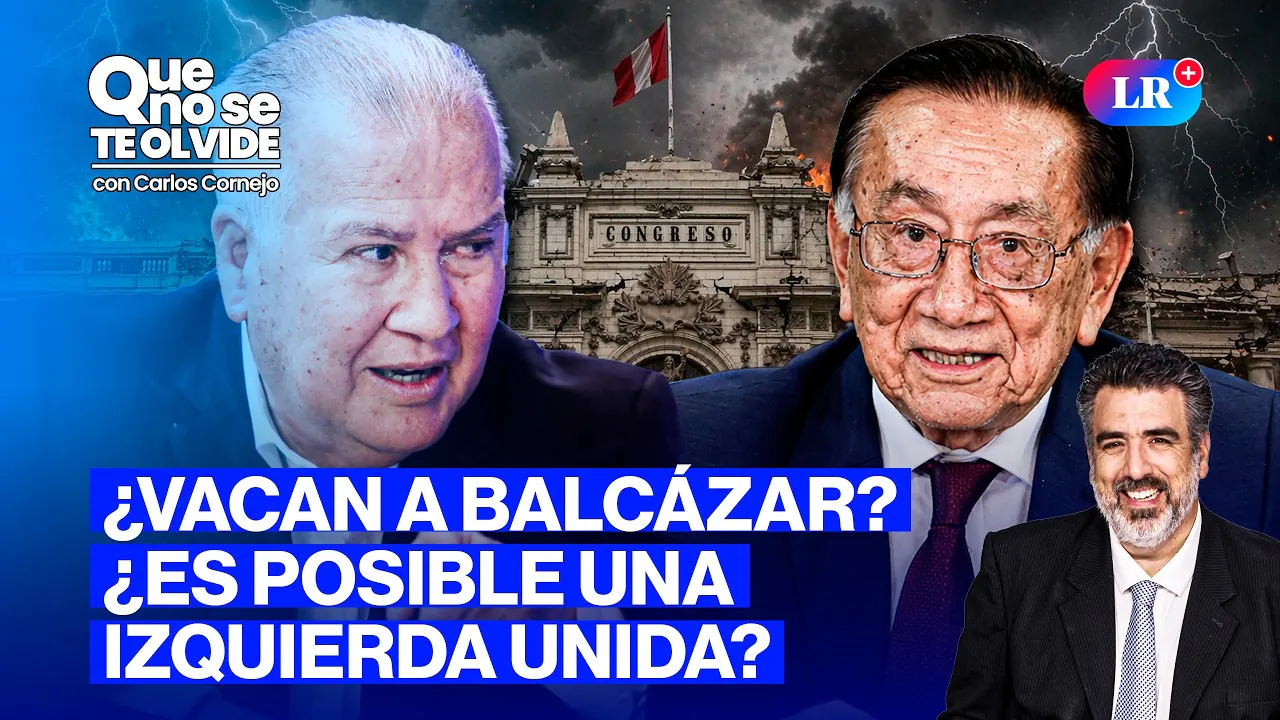 Reproducir: ALFONSO LÓPEZ-CHAU EN VIVO Y ¿VACANCIA A BORDO? | QUE NO SE TE OLVIDE CON CARLOS CORNEJO