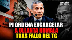 #EnVivo Poder Judicial ordena libertad de Ollanta Humala tras fallo del Tribunal Constitucional