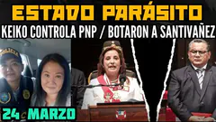 RENUNCIÓ SANTIVÁÑEZ / KEIKO CONTROLA PNP / QUERO REGALA PUESTO DE TRABAJO / PRENSA BASURA- 24 MAR