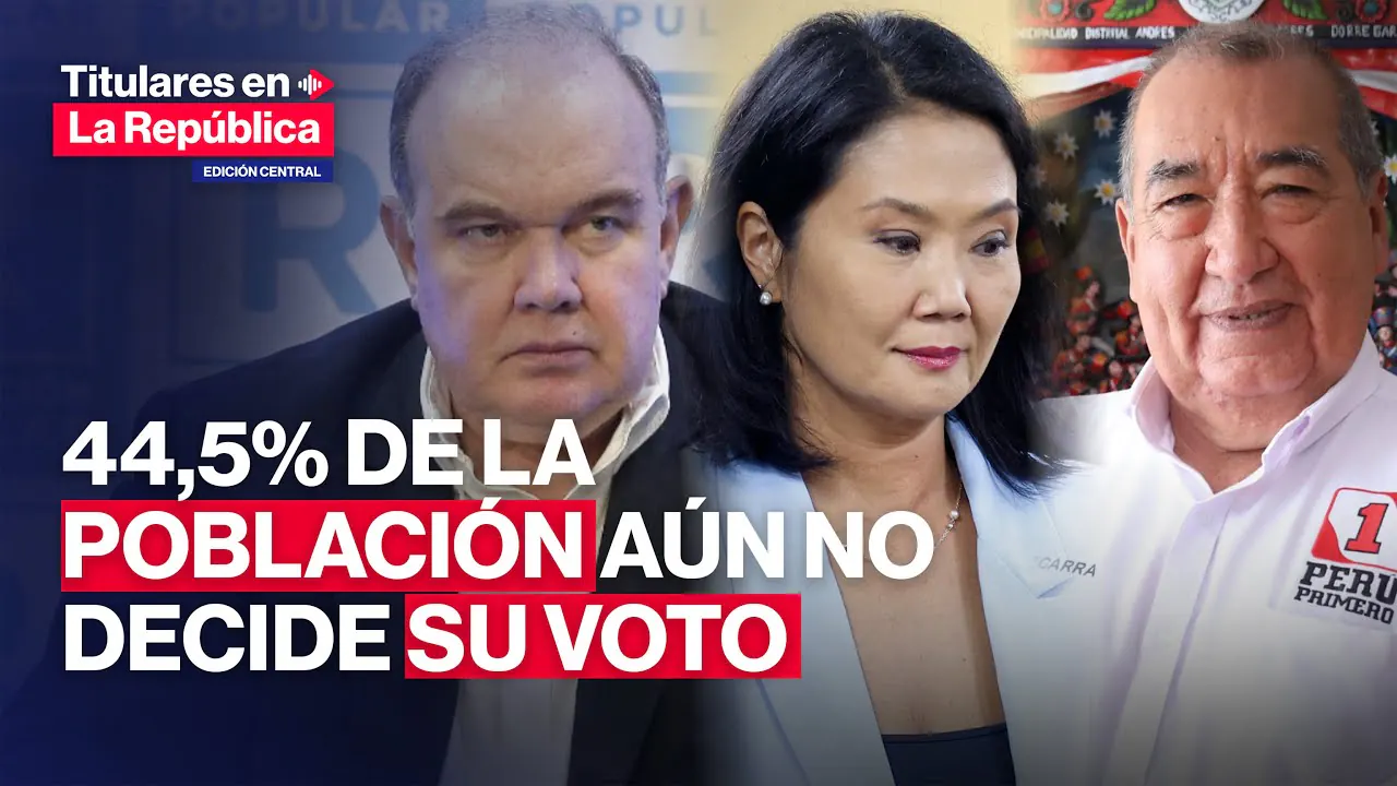 Reproducir: 🔴 ELECCIONES 2026: La intención de voto continua fragmentada a falta de tres meses | #TLR