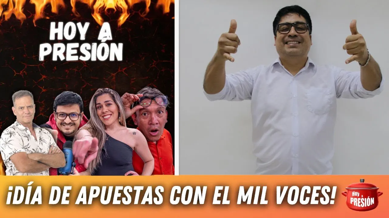 Reproducir: ¡DÍA DE APUESTAS CON EL MIL VOCES! HOY CON MIGUEL MORENO