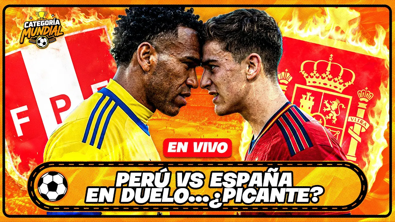 Reproducir: 🔴EN VIVO: PERÚ VS ESPAÑA AMISTOSO INTERNACIONAL | DEBUT DE CATEGORÍA MUNDIAL