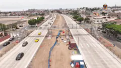 Supervisión de la instalación de los puentes peatonales provisionales | 03 de febrero