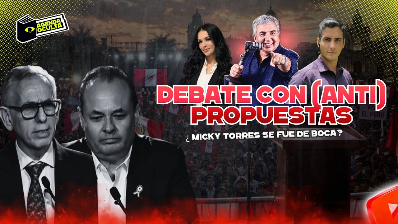 Reproducir: DEBATE CON (ANTI) PROPUESTAS - AGENDA OCULTA