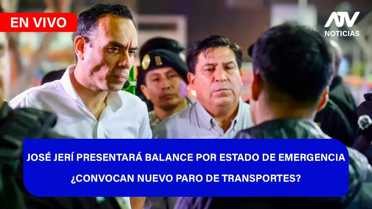 Reproducir: Fe de Erratas 📱🎙️| JOSÉ JERÍ PRESENTARÁ BALANCE POR ESTADO DE EMERGENCIA  - ATV+