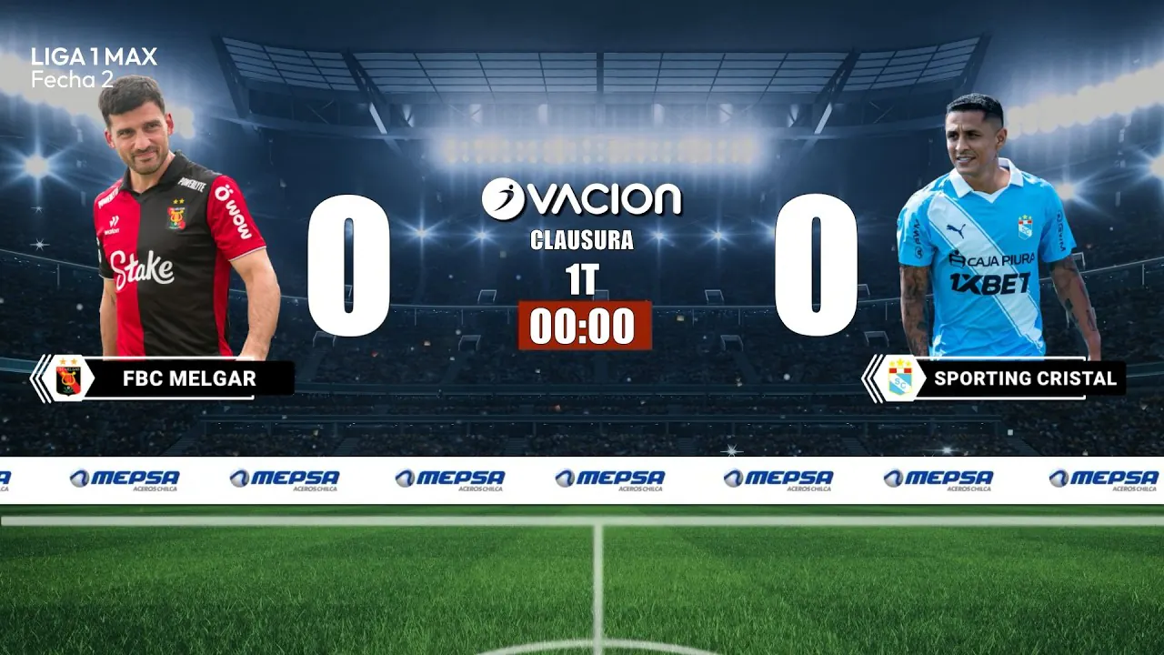 Reproducir: FBC MELGAR vs SPORTING CRISTAL por RADIO OVACION 🔴 #ENVIVO | LIGA 1 MAX