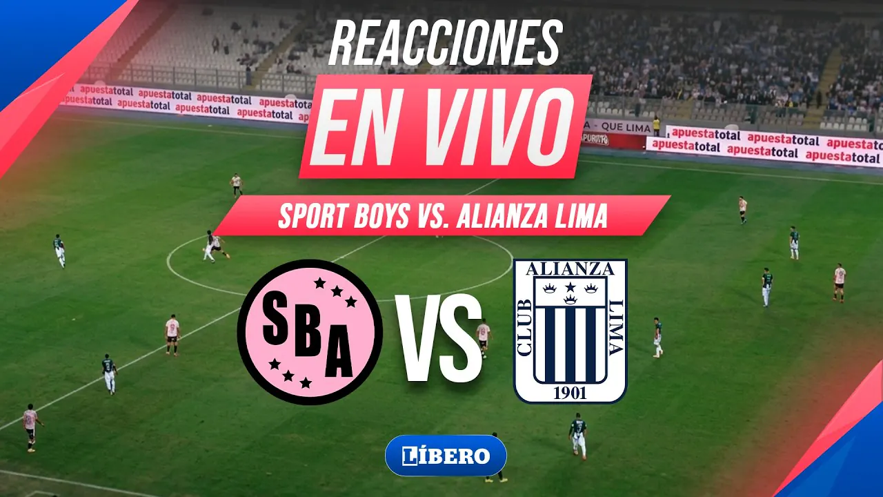 Reproducir: SPORT BOYS VS ALIANZA LIMA EN VIVO | FECHA 4 TORNEO CLAUSURA | Líbero