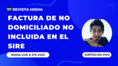 FACTURA DE NO DOMICILIADO NO INCLUIDA EN EL SIRE