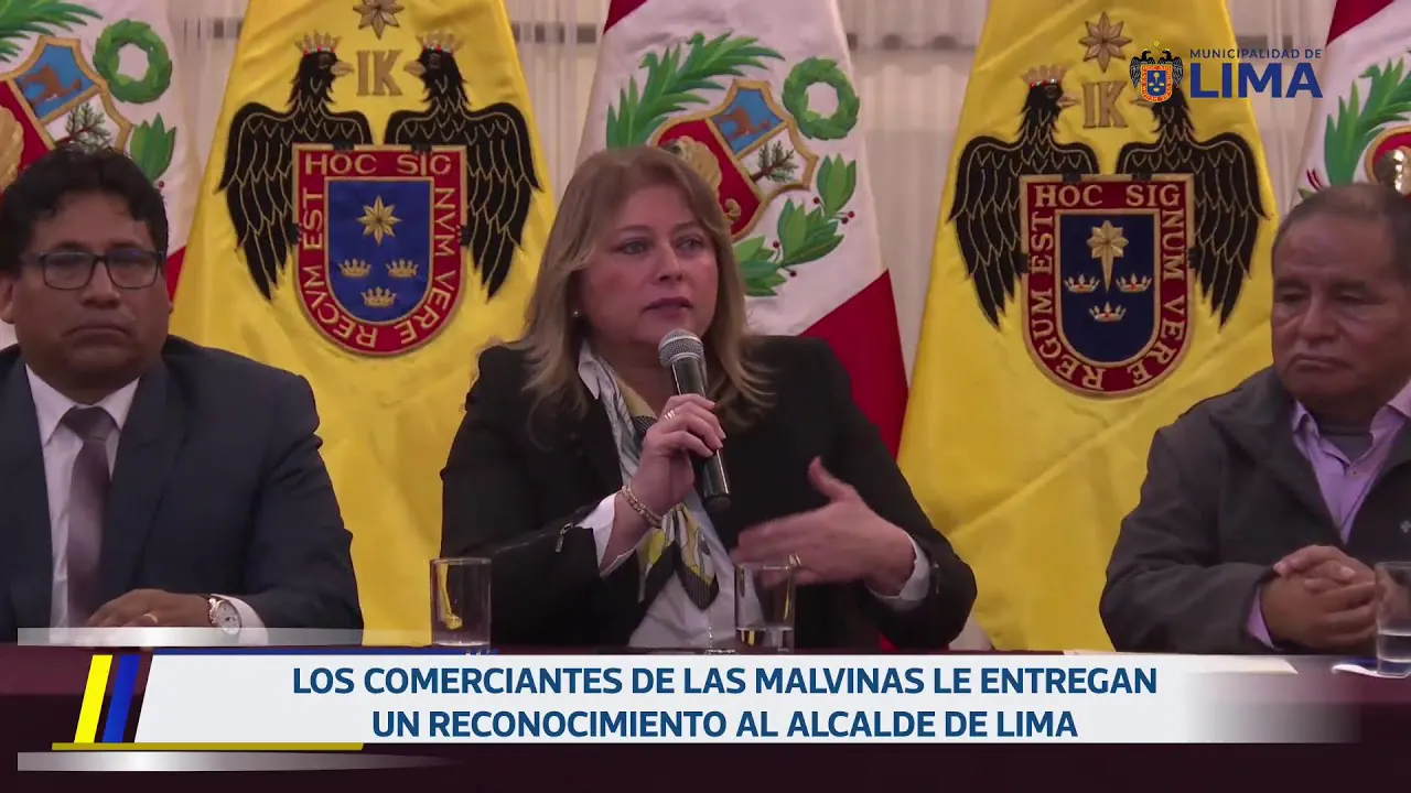 Reproducir: Reconocimiento al alcalde de Lima | 8 de setiembre.