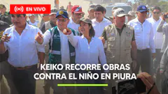 KEIKO FUJIMORI SUPERVISA EL AVANCE DE OBRAS DE PREVENCIÓN POR EL NIÑO EN PIURA | HORA PUNTA