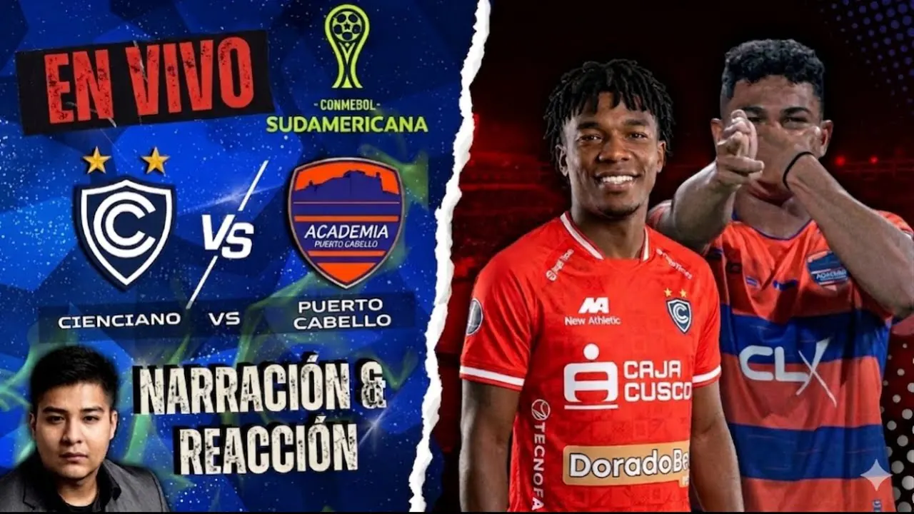 Reproducir: 🔴 CIENCIANO VS PUERTO CABELLO EN VIVO | SUDAMERICANA 2026 FECHA 2 | NARRA JAROL ALVARADO