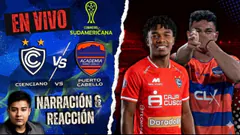 CIENCIANO VS PUERTO CABELLO EN VIVO | SUDAMERICANA 2026 FECHA 2 | NARRA JAROL ALVARADO