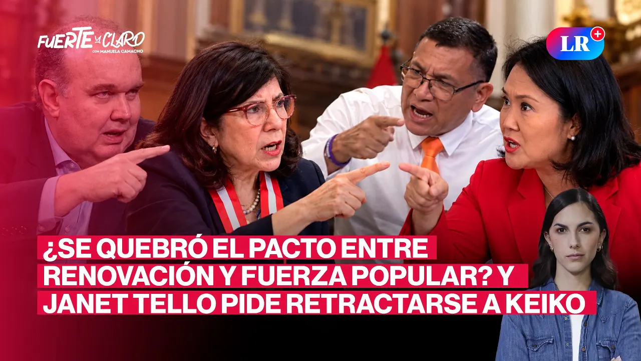 Reproducir: ¿SE ROMPE LA ALIANZA DE FUERZA POPULAR Y RENOVACIÓN? DAZA DENUNCIA LÓPEZ ALIAGA | FUERTE Y CLARO