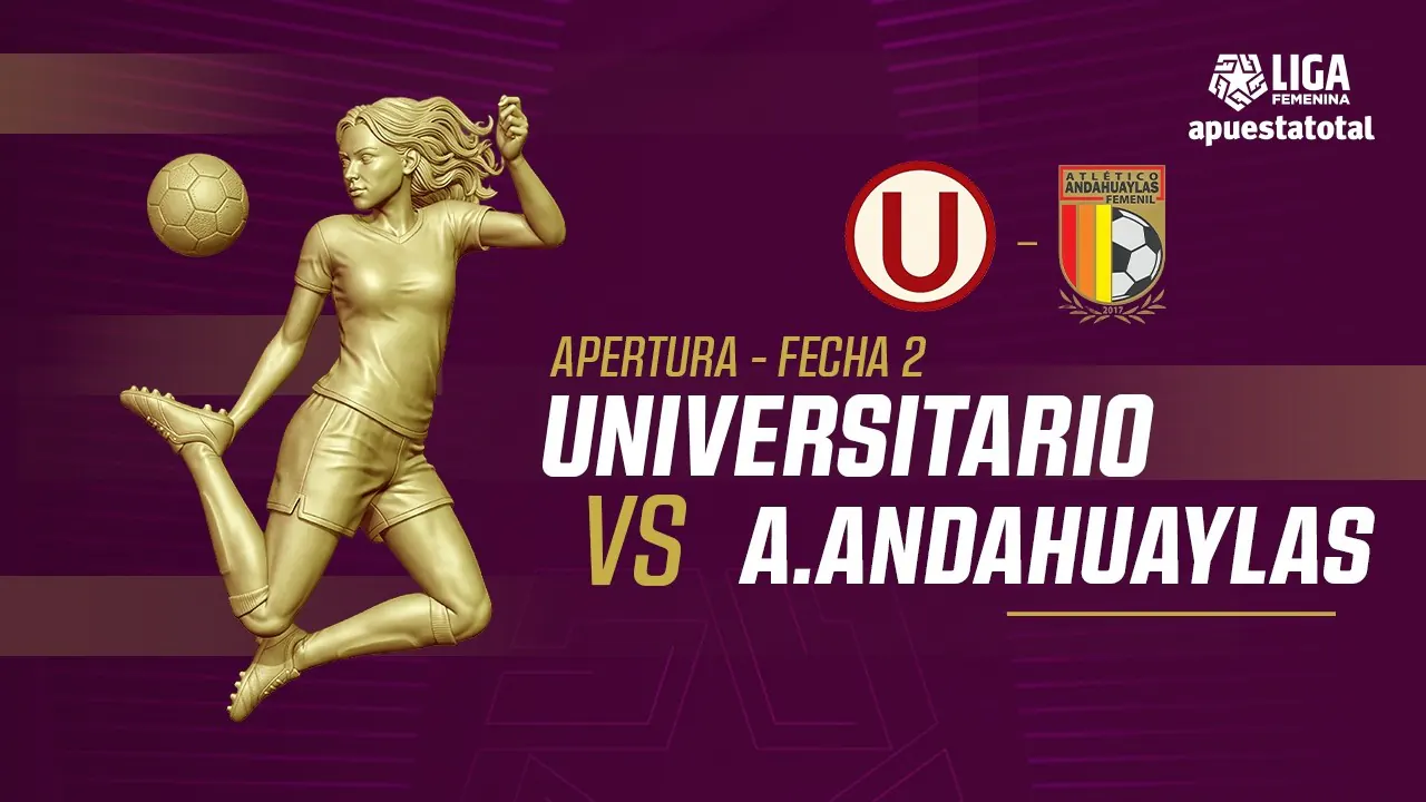 Reproducir: 🔴EN VIVO |  UNIVERSITARIO VS A. ANDAHUAYLAS | LIGA FEMENINA | FECHA 2