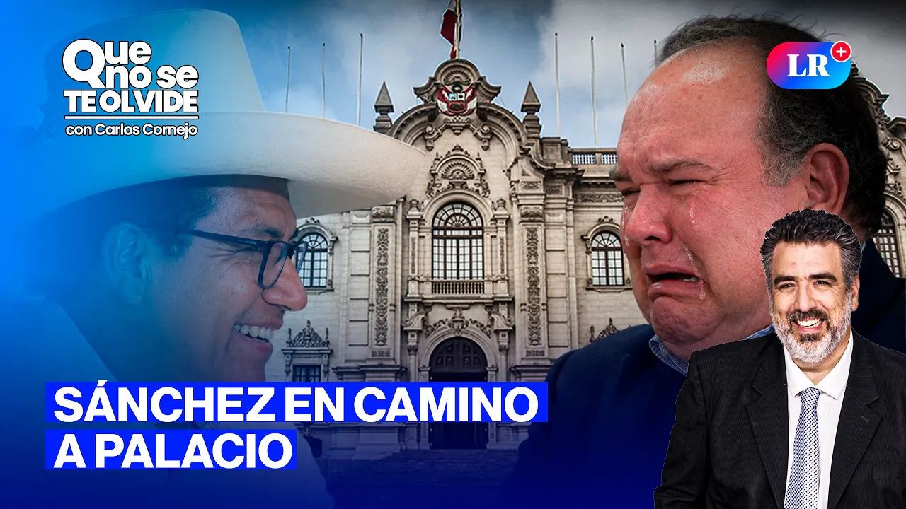 Reproducir: ROBERTO SÁNCHEZ EN SEGUNDA VUELTA Y ZUNINI EN VIVO | QUE NO SE TE OLVIDE CON CARLOS CORNEJO