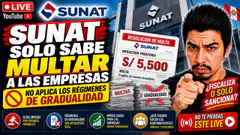 SUNAT SOLO SABE MULTA R A LAS EMPRESAS