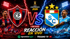 SPORTING CRISTAL VS CERRO PORTEÑO | REACCIÓN Y NARRACIÓN | COPA LIBERTADORES 2026