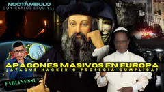 NOCTÁMBULO BOHEMIO: APAGÓN EN ESPAÑA, NOSTRADAMUS, CHINA VS EEUU Y EL DÍA DE LA VICTORIA