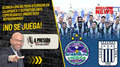 VUELO DE ALIANZA LIMA NO ATERRIZÓ Y REPROGRAMARÁN EL PARTIDO