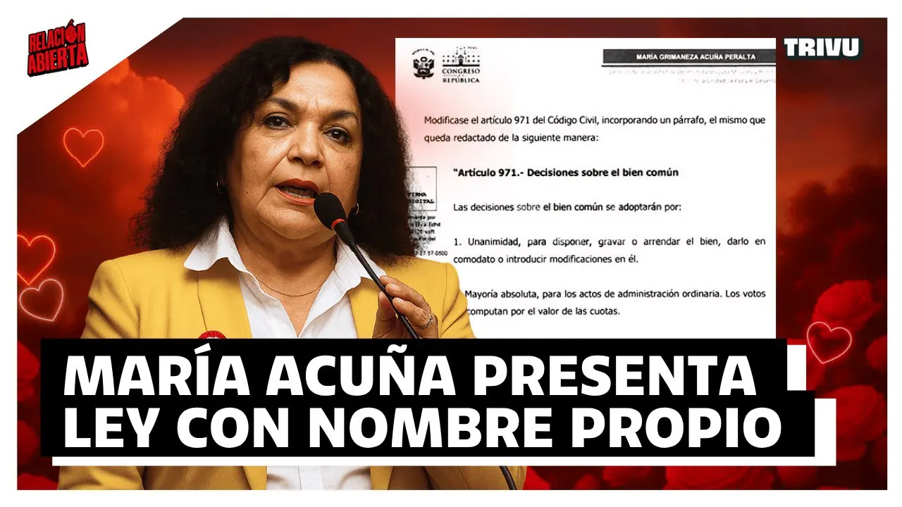 Reproducir: ¿CONGRESISTA "INVASORA" PRESENTA LEY PARA BENEFICIO PROPIO? | RELACIÓN ABIERTA💘