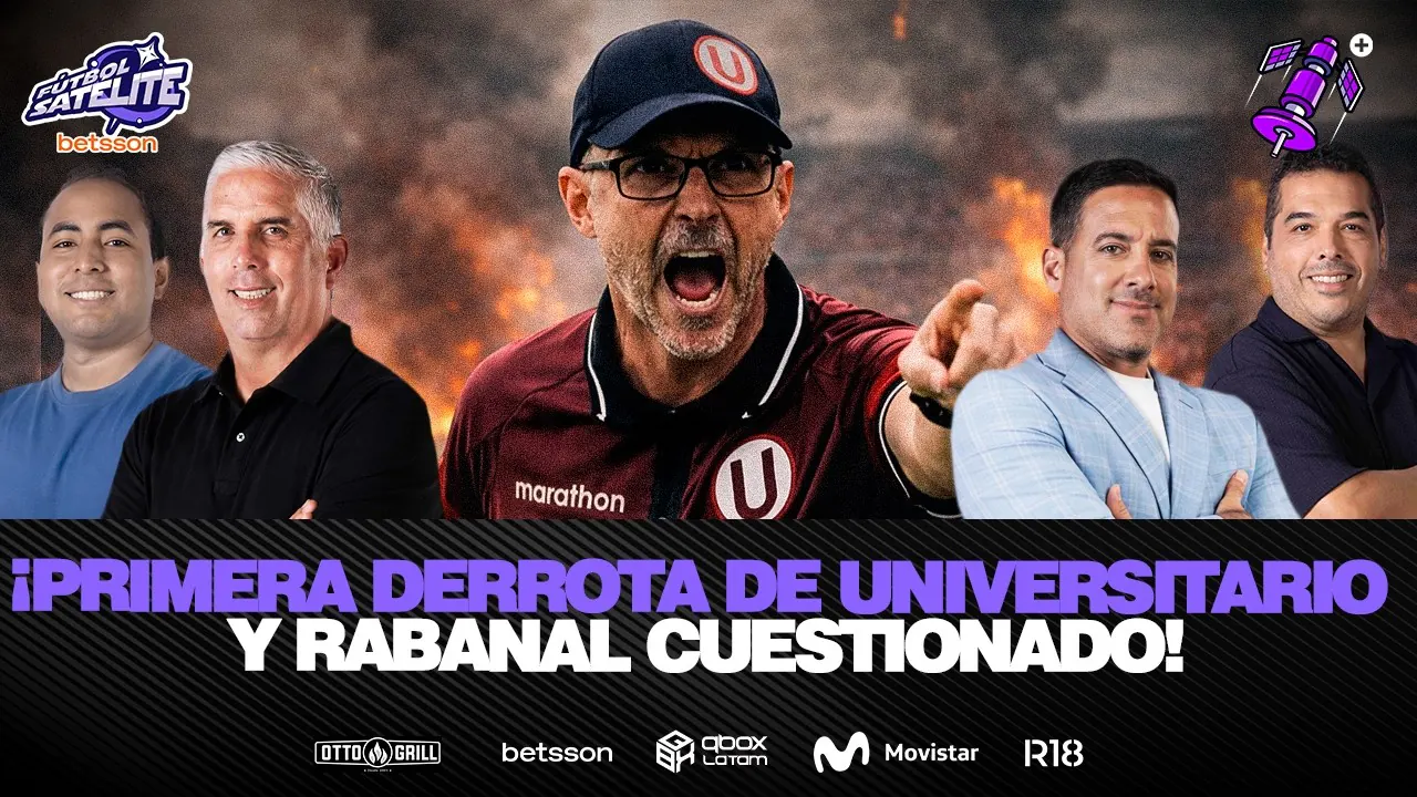 Reproducir: ¡UNIVERSITARIO PERDIÓ Y EMPIEZAN LAS CRÍTICAS A RABANAL! #FÚTBOLSATÉLITE