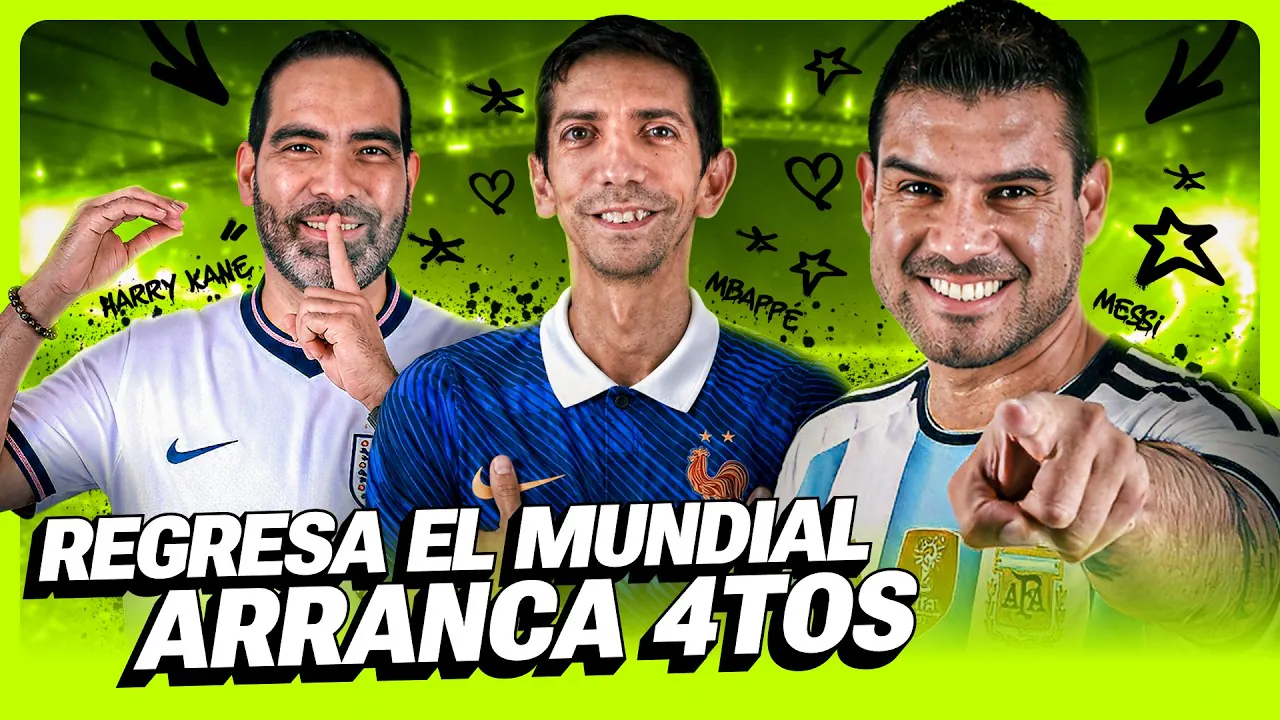 Reproducir: COMIENZAN LOS CUARTOS DE FINAL DE LA COPA DEL MUNDO | FUERA DE JUEGO | +QTV