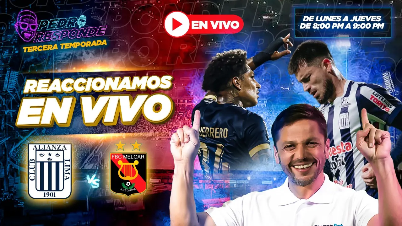 Reproducir: ALIANZA VS MELGAR EN VIVO ¡PEDRO RESPONDE EN VIVO!  |#PedroResponde