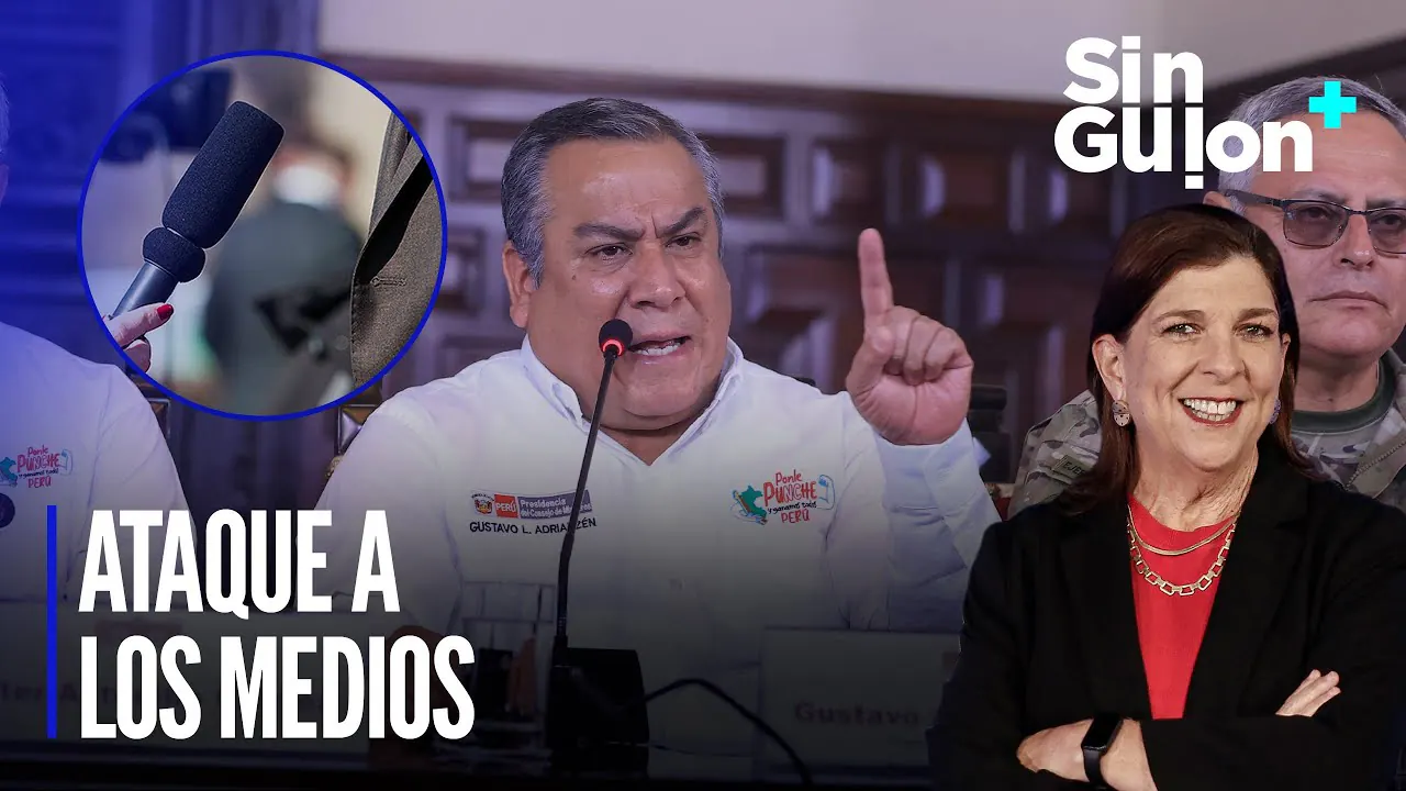 Reproducir: GOBIERNO ataca libertad de expresión y todo por INVESTIGAR | Sin Guion con Rosa María Palacios