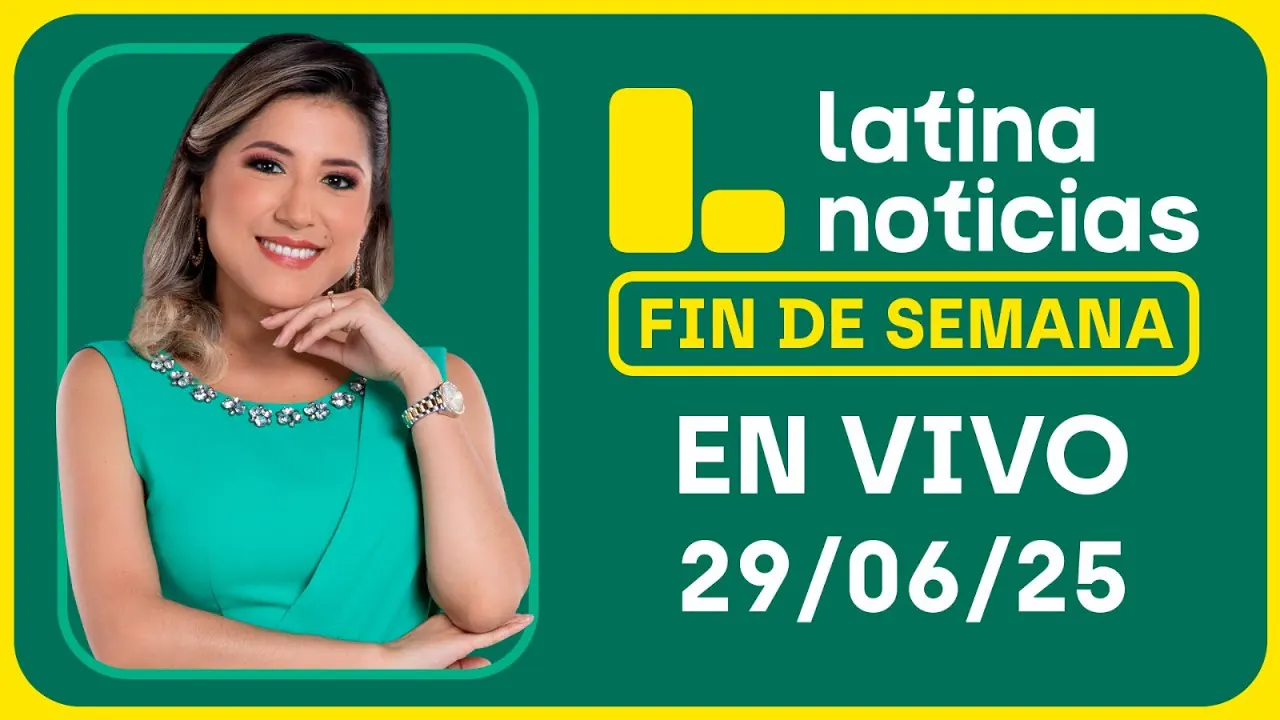 Reproducir: LATINA NOTICIAS: EDICIÓN MEDIODÍA - DOMINGO 29 DE JUNIO DEL 2025