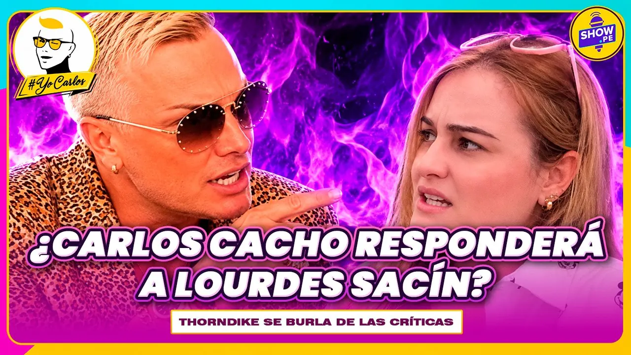 Reproducir: 🎤🔥¿CARLOS CACHO LE RESPONDE A LOURDES SACÍN? | AUGUSTO THORNDIKE SE BURLA DE LAS CRÍTICAS🔥 #showpe