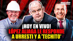 #EnVivo Rafael López Aliaga le responde a Daniel Urresti y Carlos Bruce