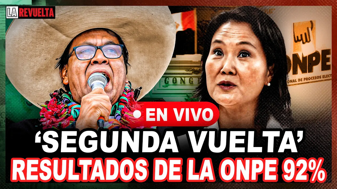 Reproducir: KEIKO Y ROBERTO SÁNCHEZ A LA SEGUNDA VUELTA | PORKY DESESPERADO | LA REVUELTA 🔴