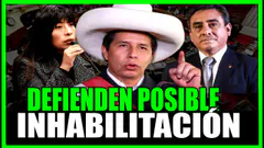 PEDRO CASTILLO! BETSSY CHAVEZ Y WILLY HUERTA RESPONDEN ANTE DEBATE EL CONGRESO SU INHABILITACIÓN
