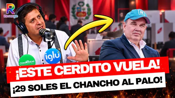ESCAJADILLO INVITA A LÓPEZ ALIAGA AL SET PARA HACER EL RETO DEL CHANCHO